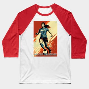 FIFA Women World Cup Poster Baseball T-Shirt